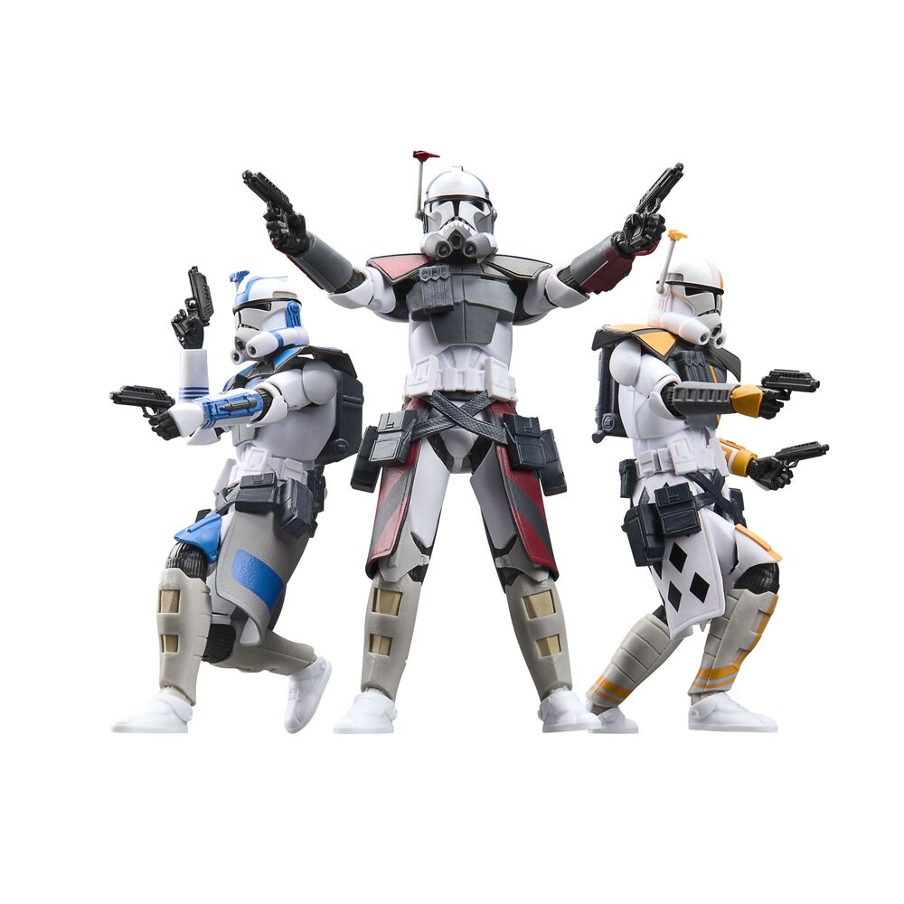 [PREVENTA] Set 3 Figuras Star Wars The Clone Wars Star Wars The Black Series 15cm