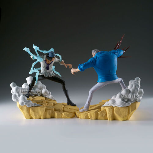 Set 2 figuras Monkey D.Garp  Kuzan