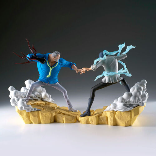 Set 2 figuras Monkey D.Garp  Kuzan